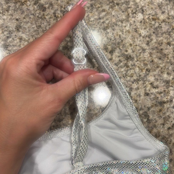 Metallic two-piece skirt set, sparkle - Picture 7 of 7